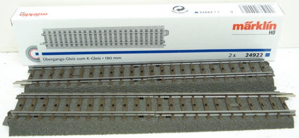 Marklin 24922 C to K Transition Adapter Track