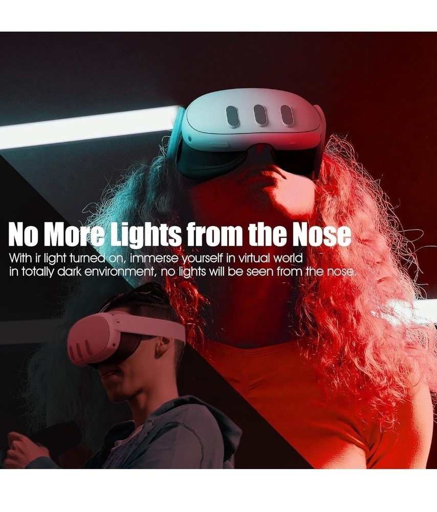 Orzero Ir Illuminator Infrared Light Compatible for Quest 3, Quest, Quest 2,