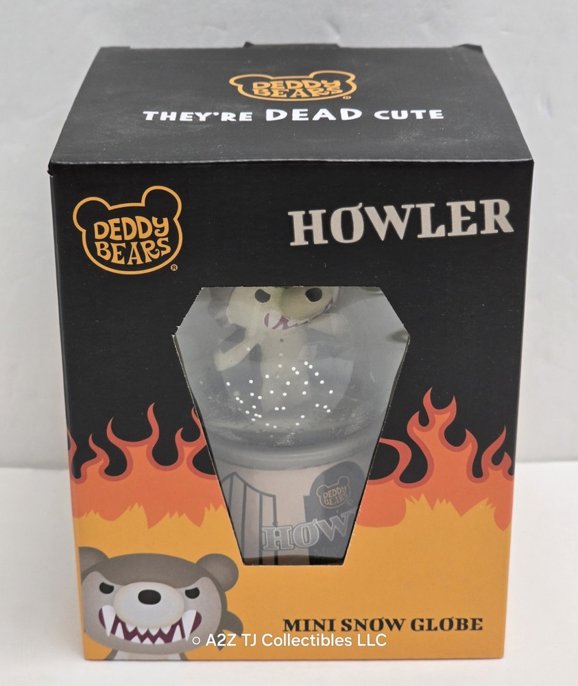 Deddy Bear HOWLER Mini Snow Globe Halloween New innov8