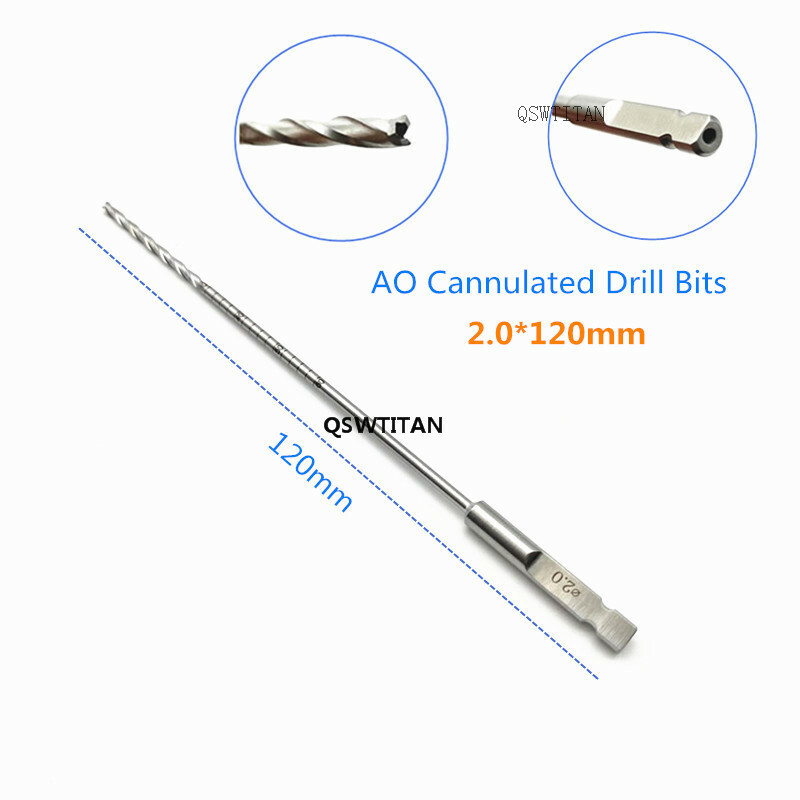AO Cannulated Drill Bits Hollow Drill Bits Orthopedics Instruments