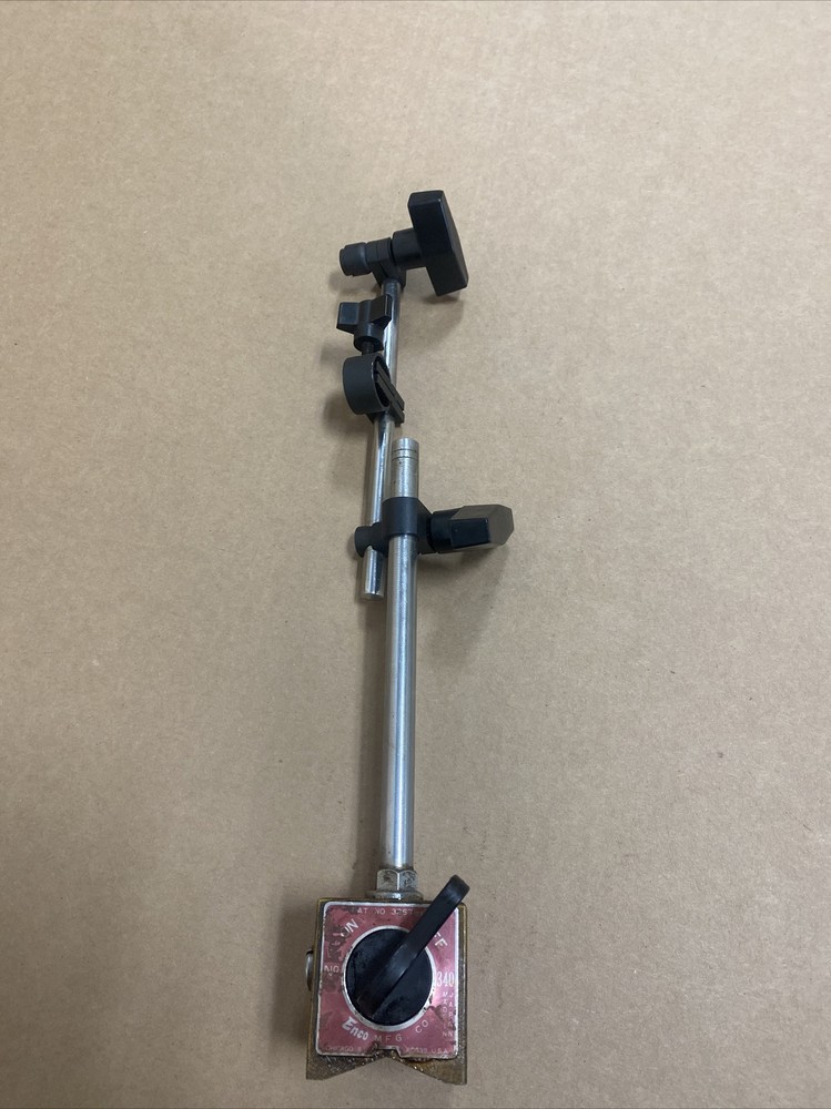 Enco No. 340 Magnetic Indicator Base w/ On-Off Switch And Fine Adjust
