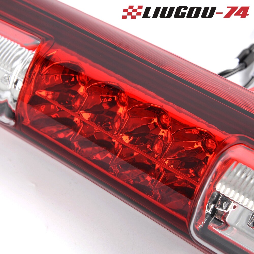 Clear LED 3rd Brake Light Cargo Lamp Fit For 1999-06 Chevy Silverado GMC Sierra