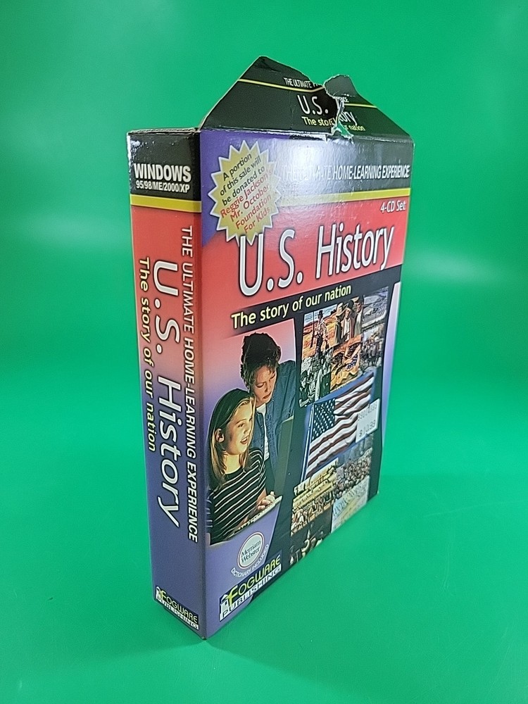 2002 Fogware U.S. HISTORY CD-ROM