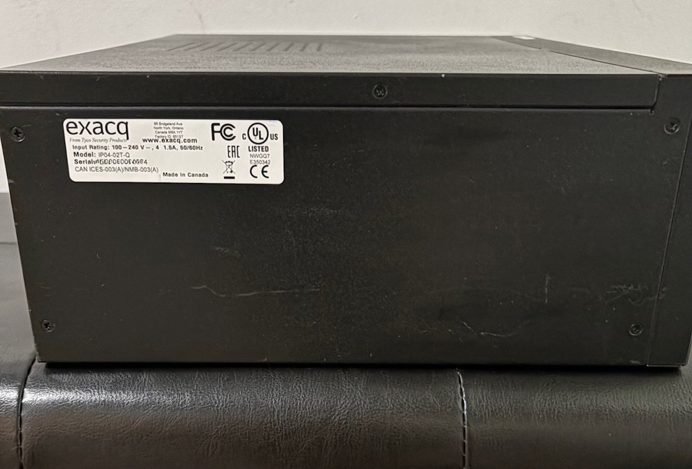 ExacqVision IP04-02T-Q IP Desktop recorder
