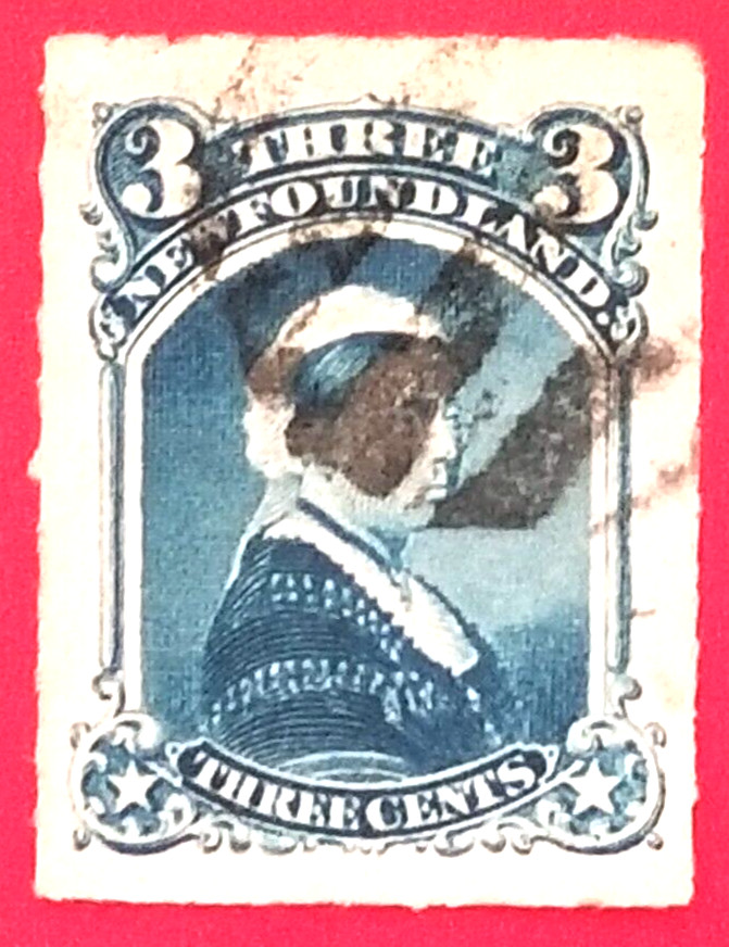 Canada Newfoundland #39 Queen Victoria Used