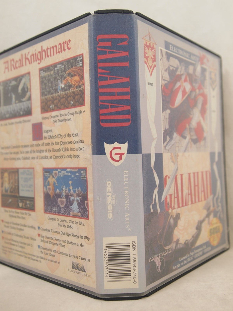 Galahad Case (SEGA Genesis) Authentic BOX ONLY