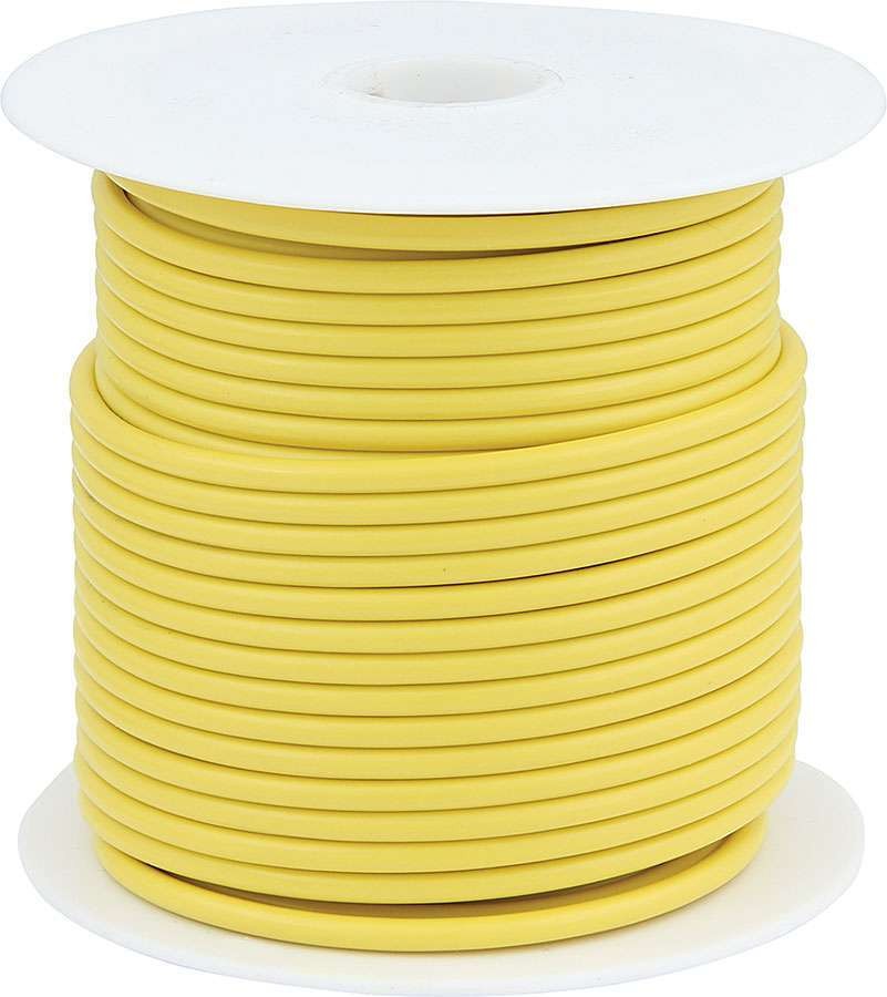 Allstar 76514 20 AWG Yellow Primary Wire 100ft