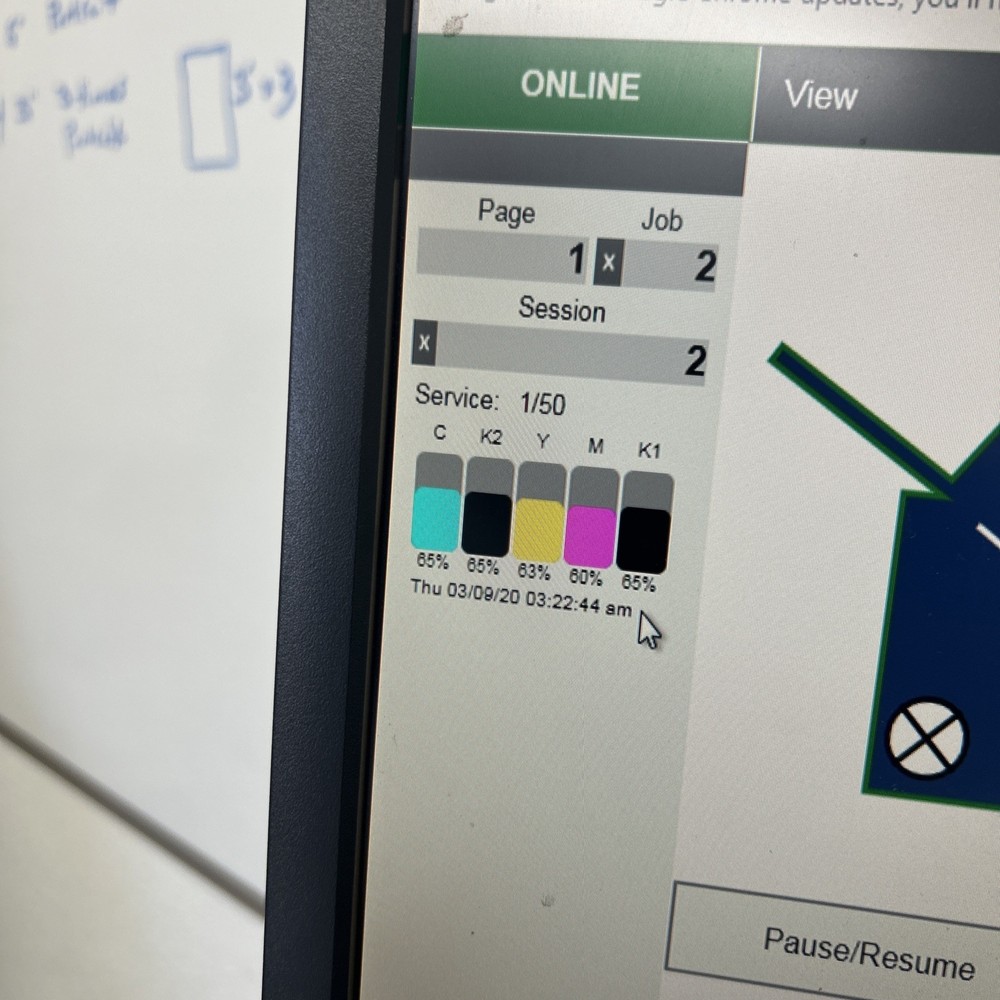 Printware iJet Color Inkjet Envelope Printer USED w/ Conveyor