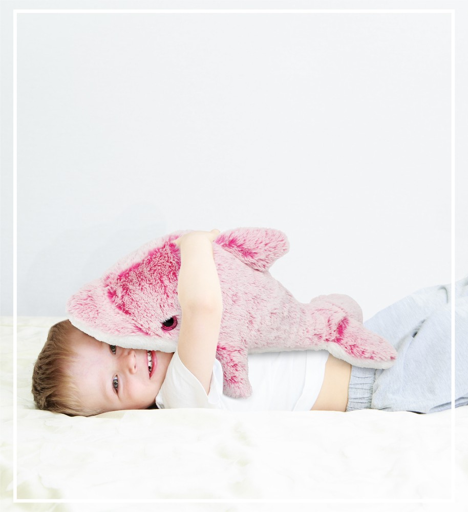 SUPER SOFT PLUSH - PINK DOLPHIN