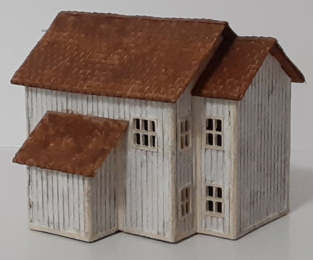 Waterfront Kit Set #2 - Pier and 2 Buildings - Z Scale