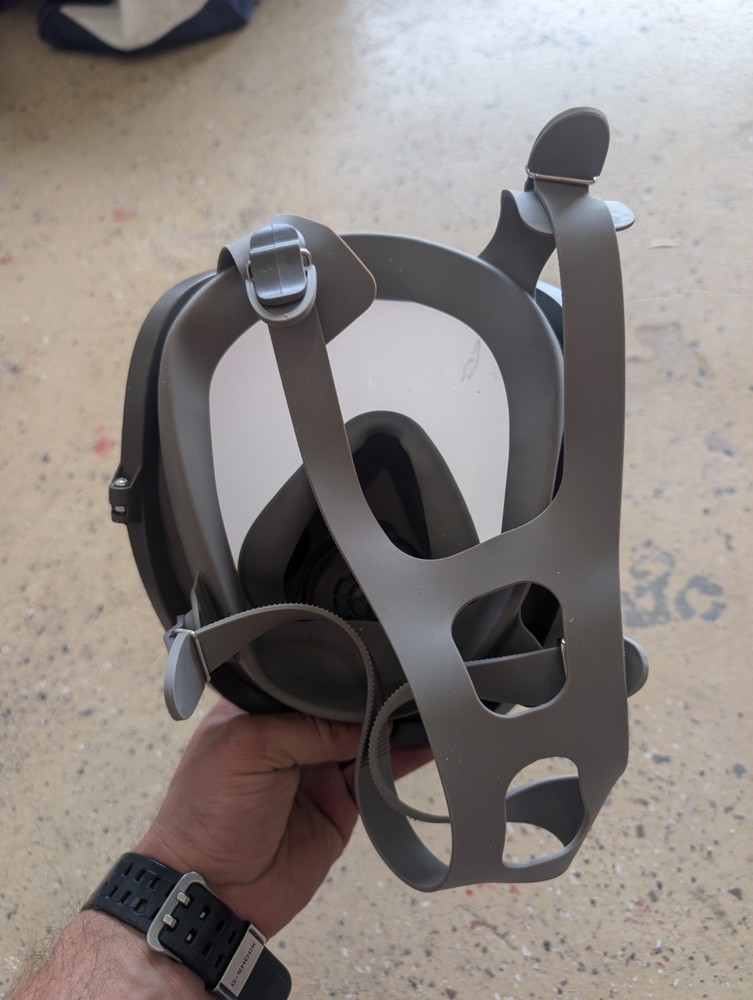 2 Full Face Respirators,