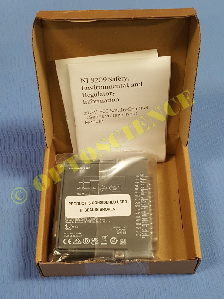 NEW - National Instruments NI 9209 cDAQ Analog Input Module 157754E-01L