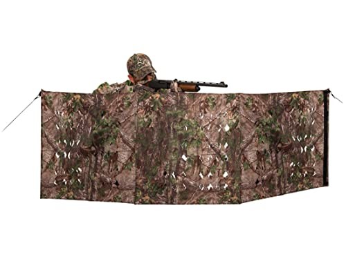 4-Spur Ground 3D Leafy Die-Cut Camo Ultra-Compact Easy-Setup Three-Panel Low
