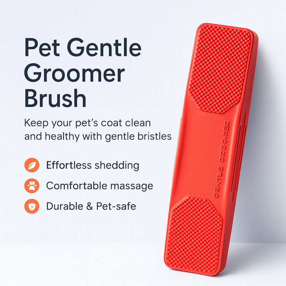 Pet Gentle Groomer Brush