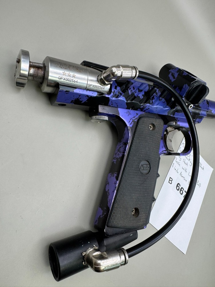 AGD/PTP Micromag - Purpler/Black - Paintball Marker Fully Working