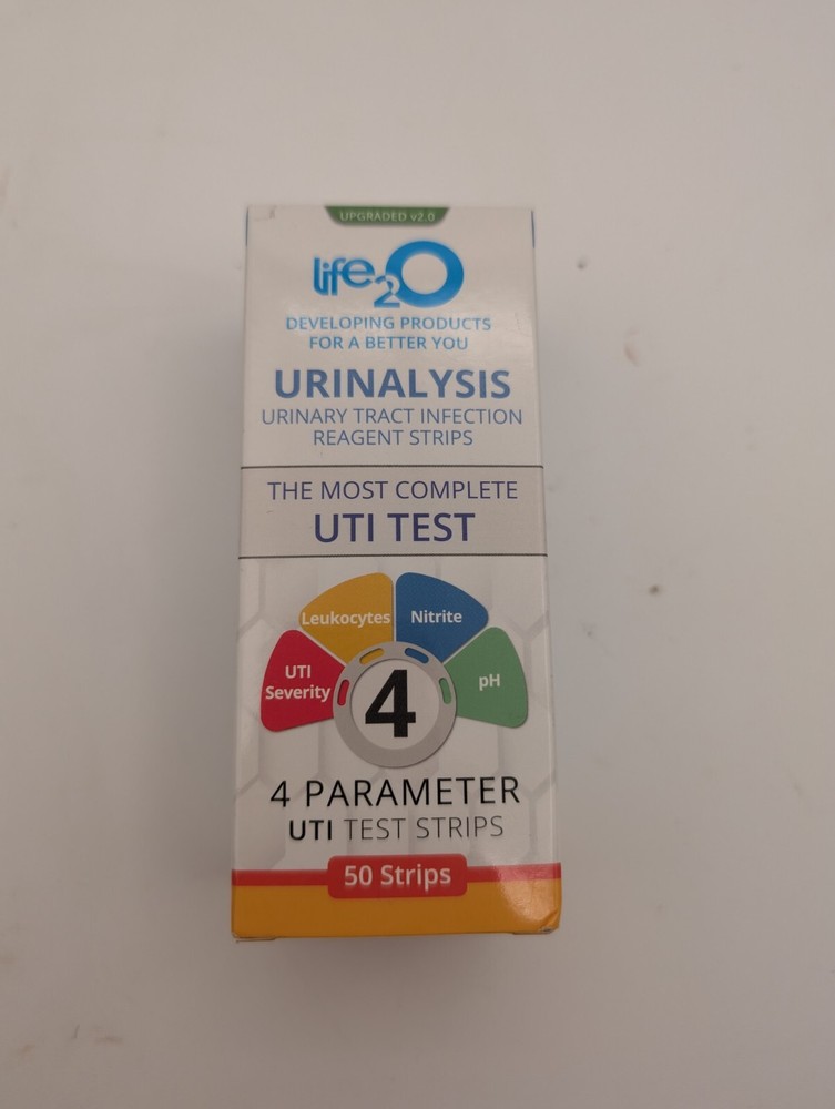LIFE20 Urinalysis: 4 Parameter Reagent Strips (50 Strips) - EXP 04/26