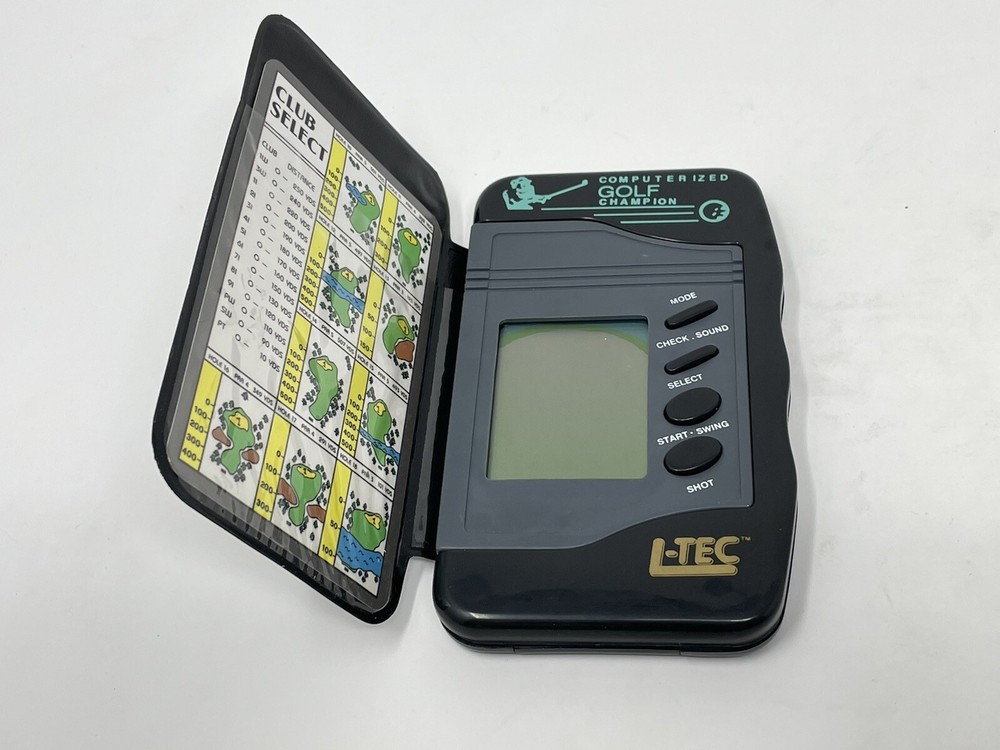 L-Tec Computerized Championship Golf handheld game LTG-106