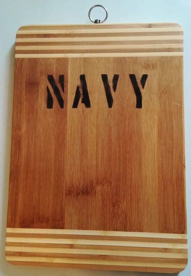 Navy Cutting Board