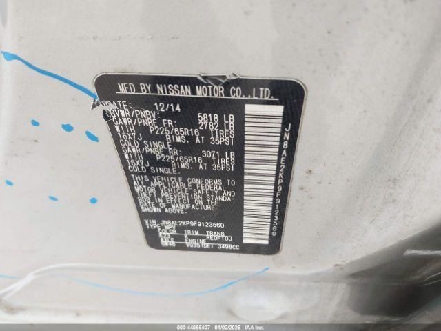Info-GPS-TV Screen Display Screen Dash Fits 11-17 QUEST 4986463