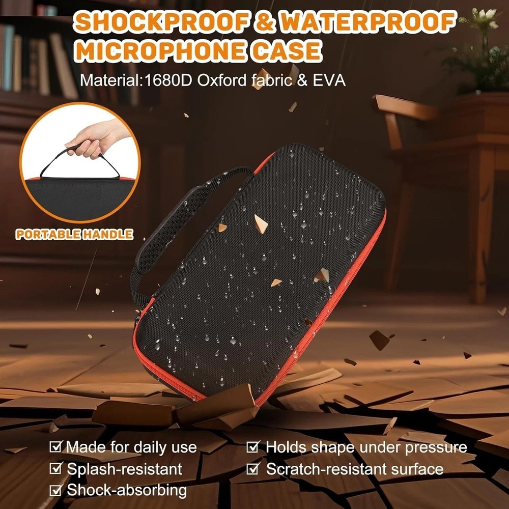 JBL Wireless Two Microphone System with Dual-Channel Receiver Case Only