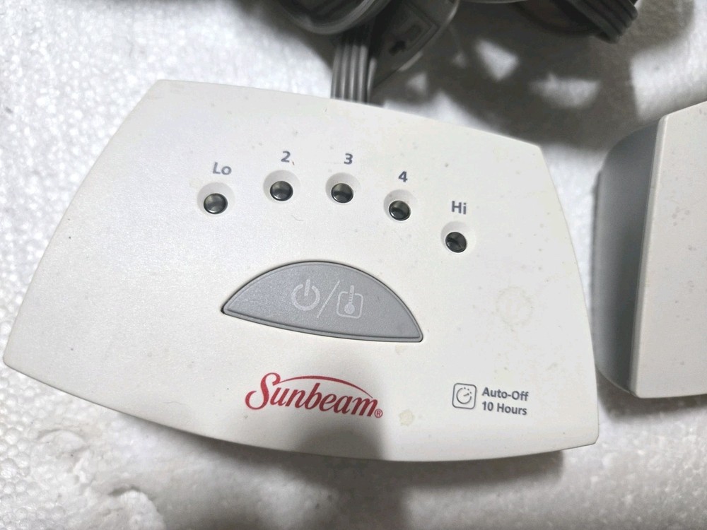 Sunbeam PAC0595 Electric Blanket Dual Bed Control 360W 120VAC 4-Prong Controller