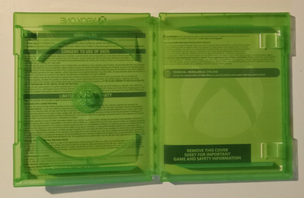 John Madden 2017 Xbox One case & inserts no game X-box 17 $0.99