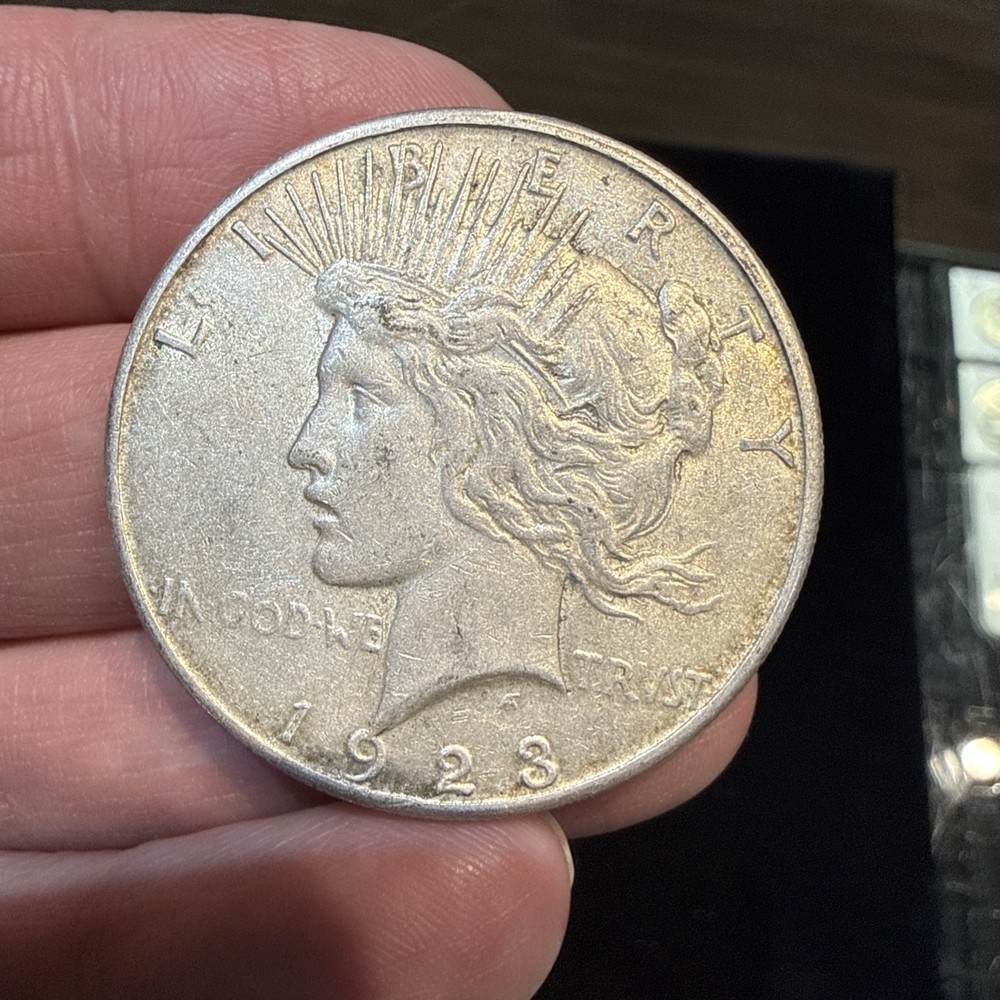 Lot Of 5 Peace Dollars