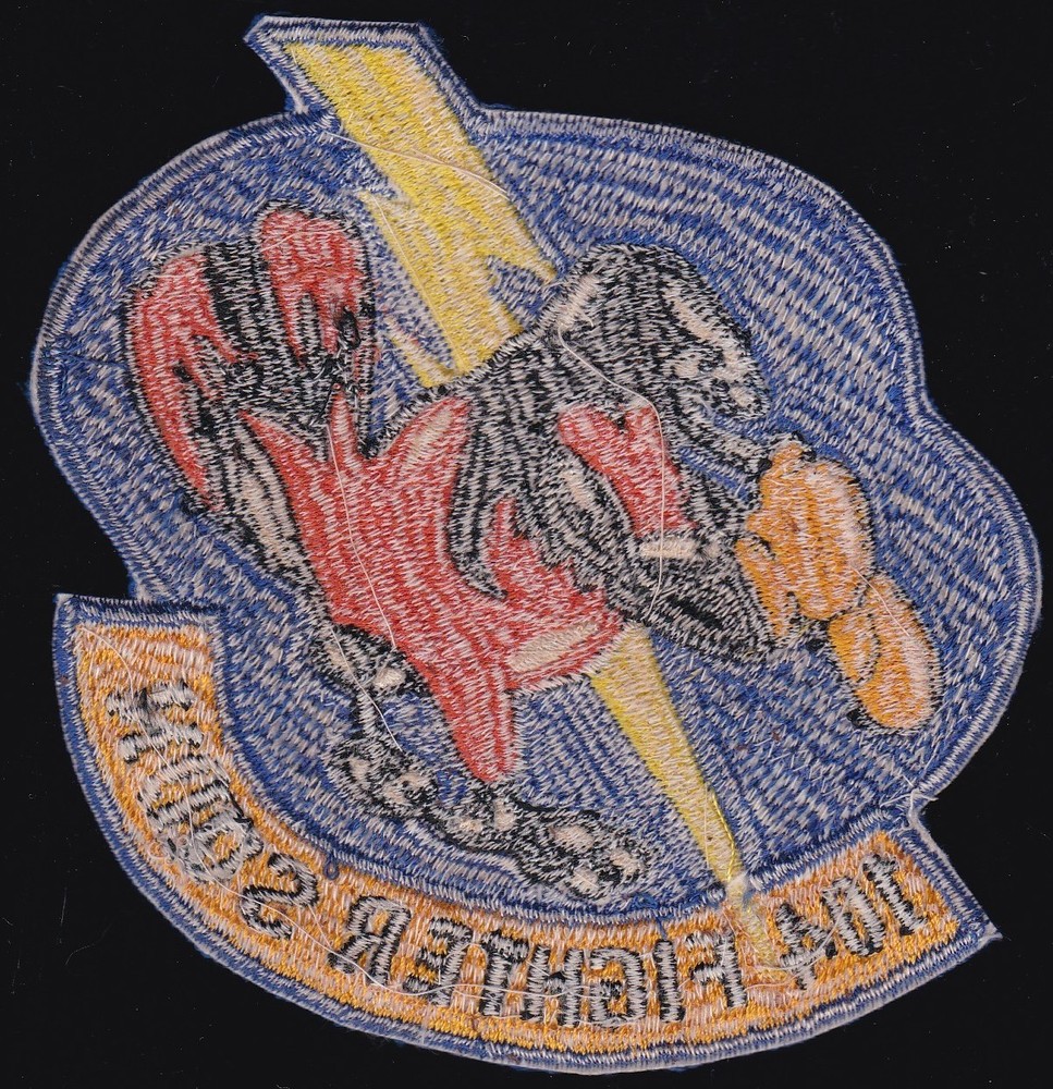 USAF 104th Fighter Squadron Patch N-8