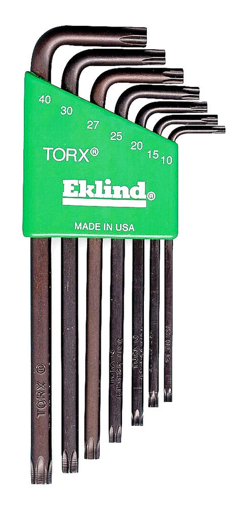 Eklind 10907 7pc TORX L-Key Set