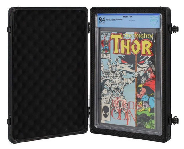 BCW Small Graded Lock Case For Single Graded Comics, Single Latching Case
