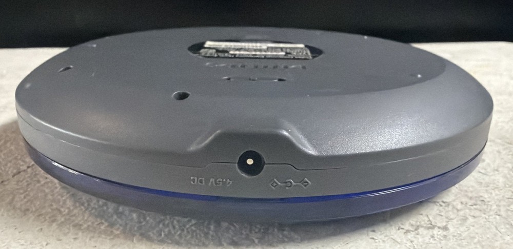 Philips AX2412/17 Portable CD Player ESP Discman Working Blue