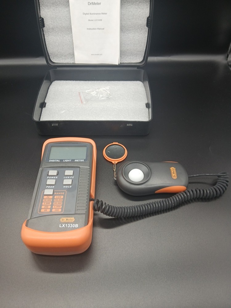DrMeter Digital Illuminance Meter LX1330B -Precise and reliable light meter
