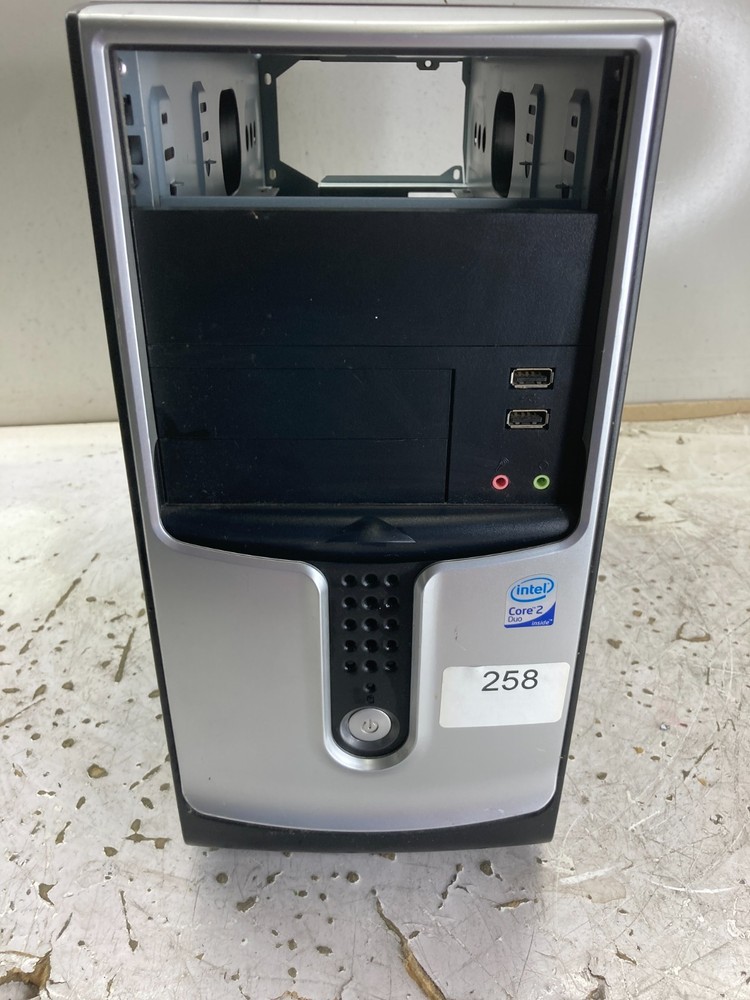 Retro Sleeper Silver and Black mATX Case