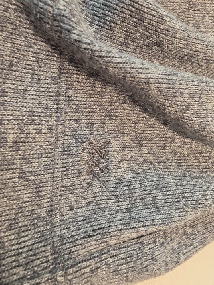 Rhone Gray 1/4 Zip Polyester Pullover Sweater Mens Size Extra Large