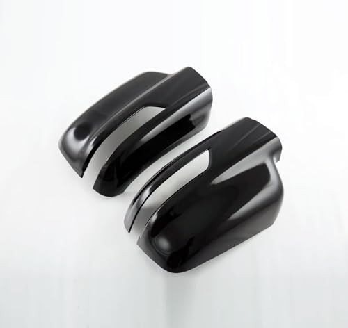 Side View Mirror Cap Cover Compatible With Dodge Ram 1500 Glossy Black Style