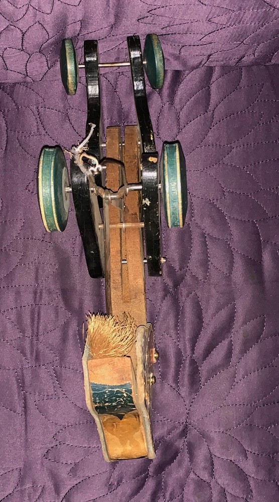 ALL FAIR BILLY GOAT PULL TOY WOOD C. 1930