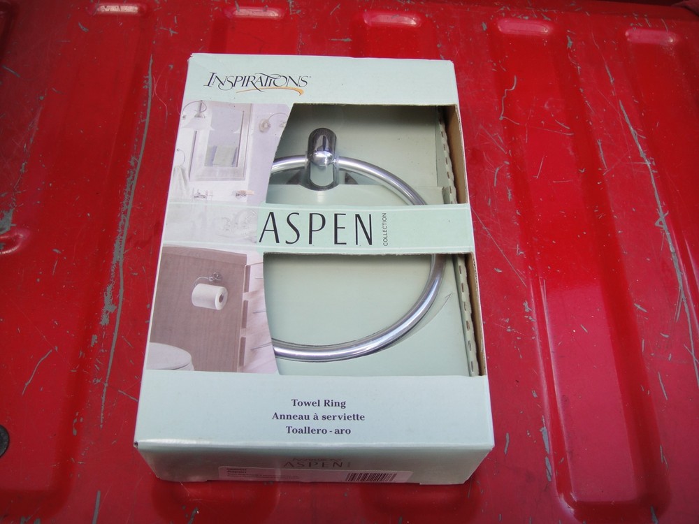 Inspirations Aspen Towel Ring Part No 5886CH
