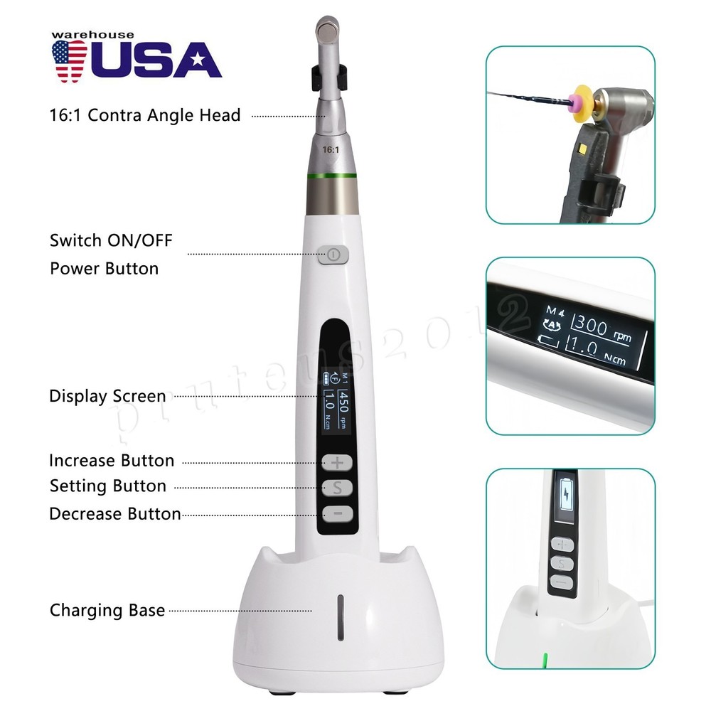 Dental Endo Motor Cordless with Reciprocating Mode