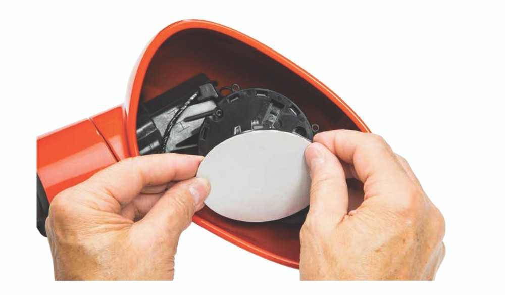 Universal Mirror Rear Mount Compatible with 3.25" Diameter Circular Mount