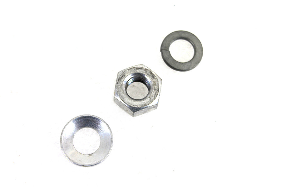 Round Headlamp Mount Kit Cadmium fits Harley Davidson