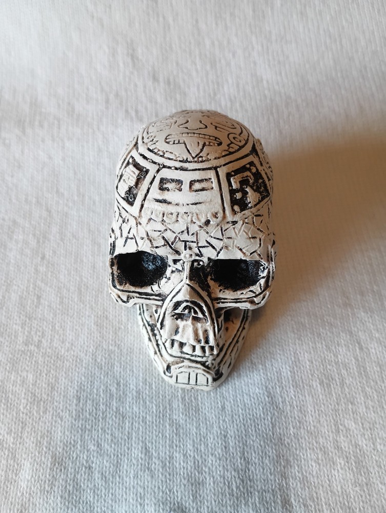 Craneo Chi Azteca Skull Decor From Cancun
