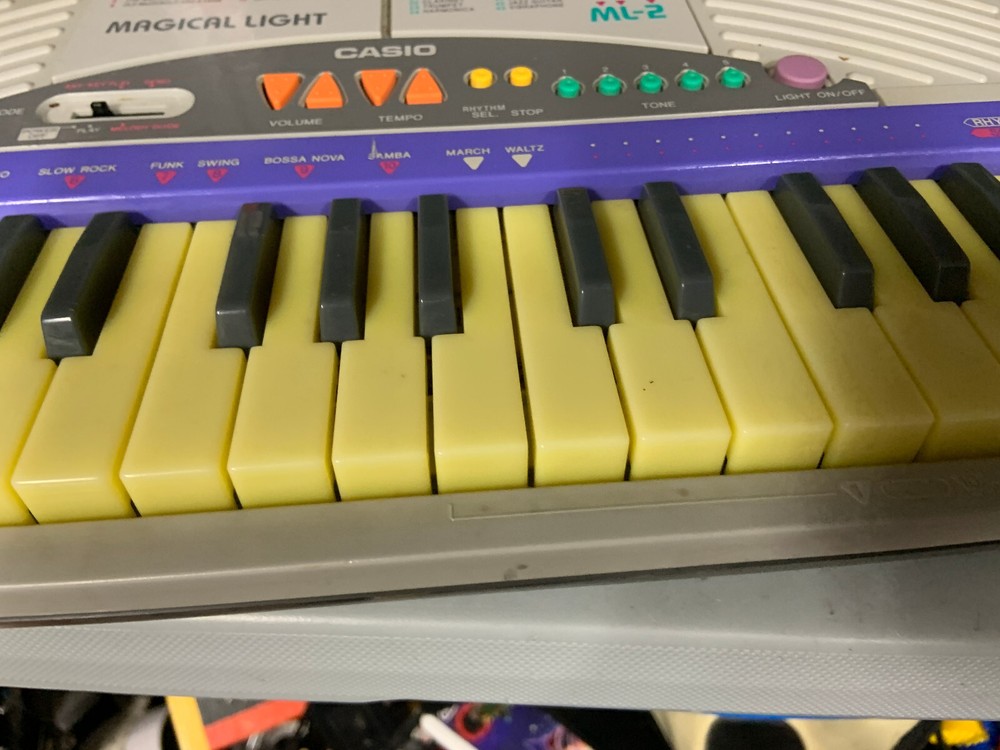 Casio Magical Light ML-2 Keyboard - Tested and Works