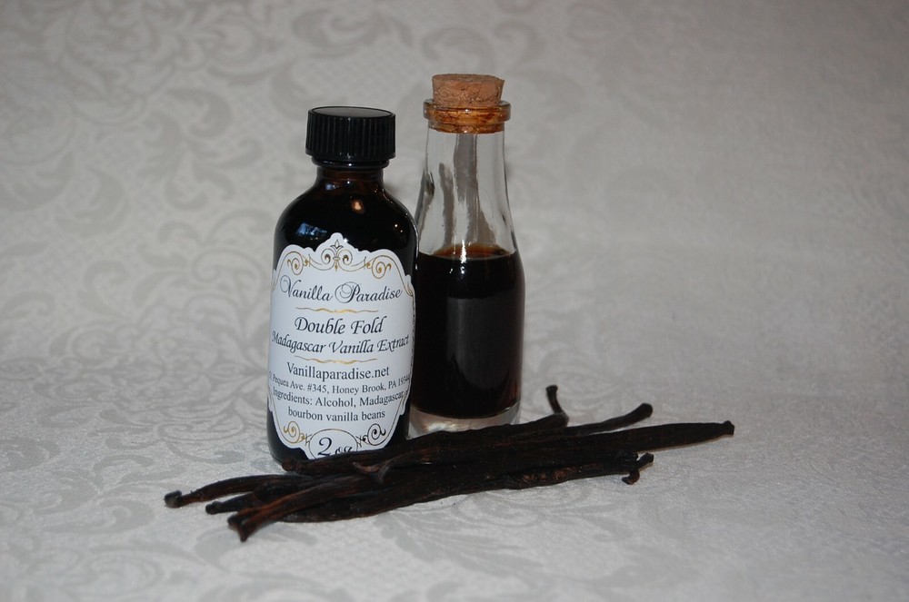Madagascar Vanilla Extract (Double-Fold 2X)2oz bottle