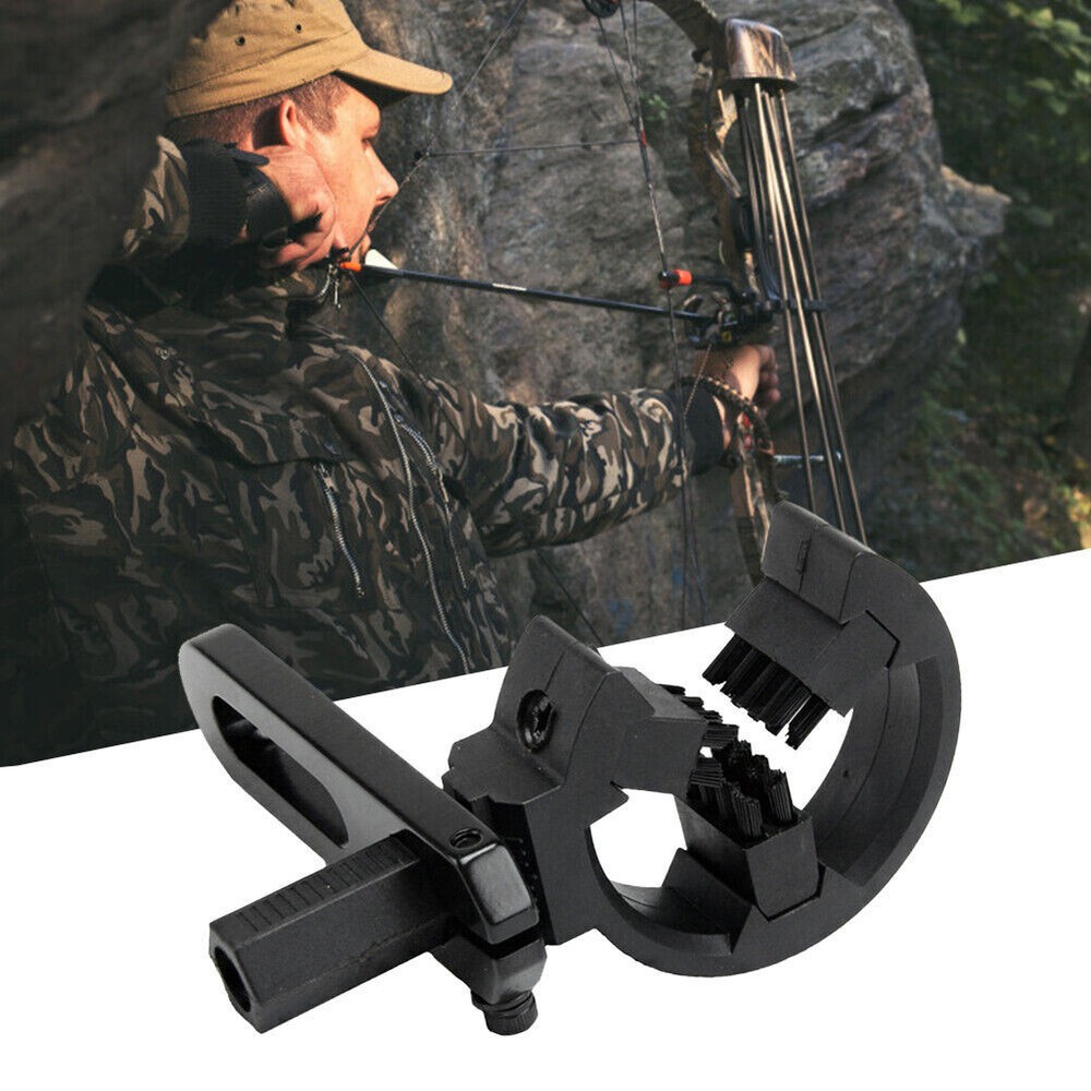 Adjustable Archery Brush Arrow Rest Left Right Hand Compound Recurve Bow Hunting