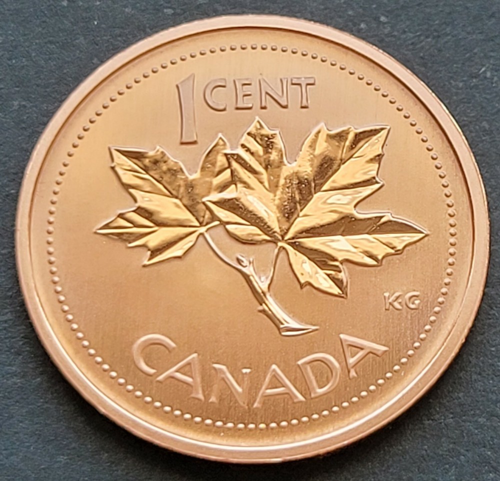 *** CANADA ONE CENT 2002 P *** SPECIMEN *** MAGNETIC ***