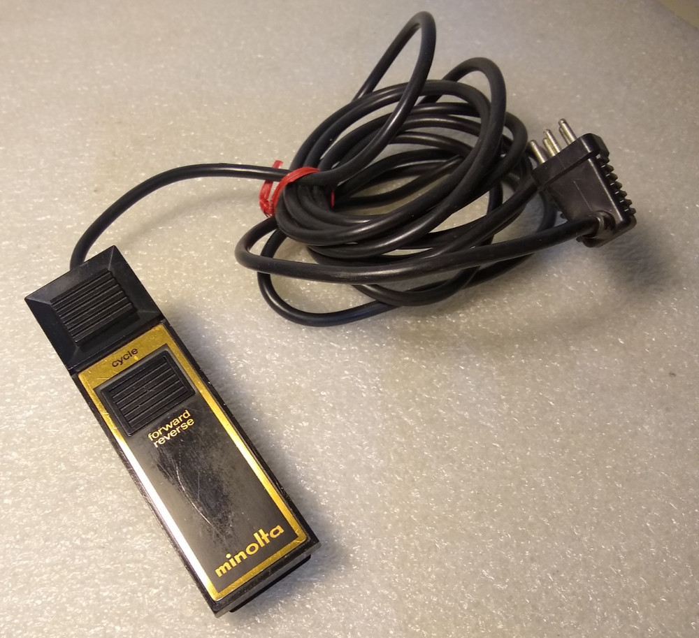 Minolta Cycle handheld Remote Control Controller Switch Forward Reverse 5 pin