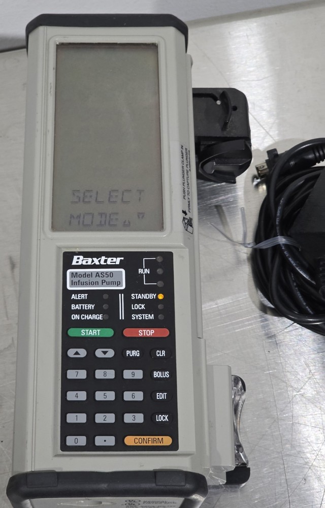 Baxter AS50 Infusion Pump with Power Supply