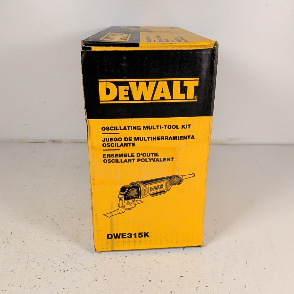 DEWALT DWE315K Oscillating MultiTool Kit 3-Amp Variable Speed Corded Power Tool