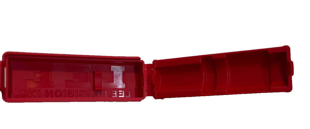 Lee Precision RED Single Die Storage Case (Up To 60% OFF Quantity Discounts)