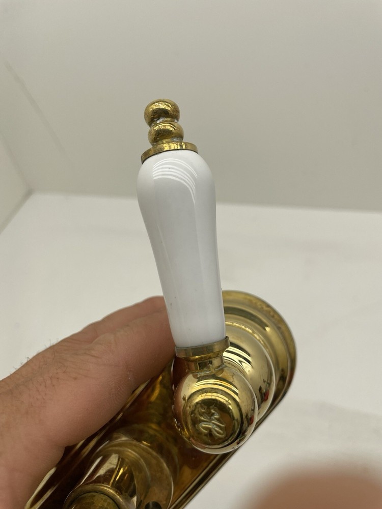 Vintage 2 Handle Brass Faucet
